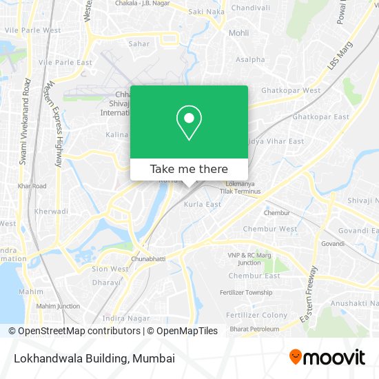 Lokhandwala Building map