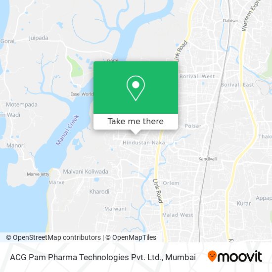 ACG Pam Pharma Technologies Pvt. Ltd. map