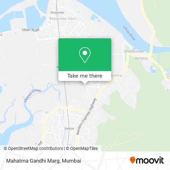 Mahatma Gandhi Marg map