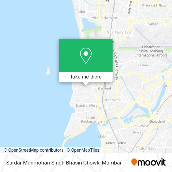 Sardar Manmohan Singh Bhasin Chowk map