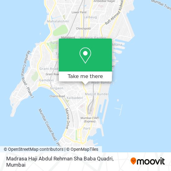 Madrasa Haji Abdul Rehman Sha Baba Quadri map