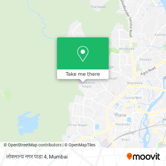 लोकमान्य नगर पाड़ा 4 map