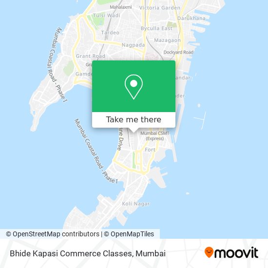 Bhide Kapasi Commerce Classes map