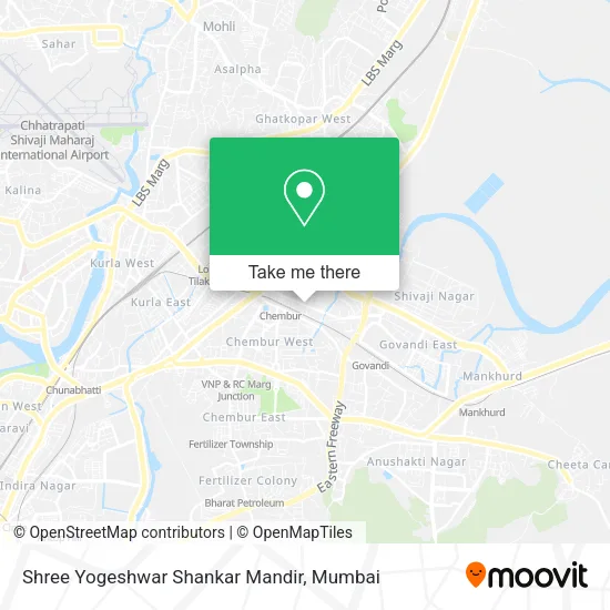 Shree Yogeshwar Shankar Mandir map