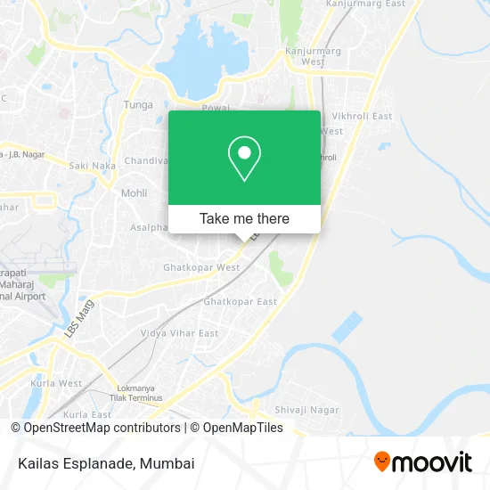Kailas Esplanade map
