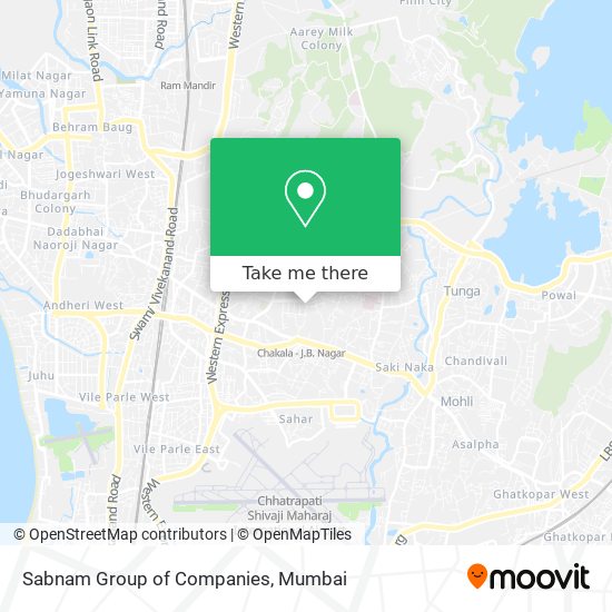 Sabnam Group of Companies map