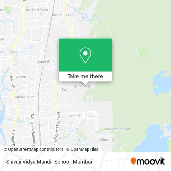 Shivaji Vidya Mandir School map