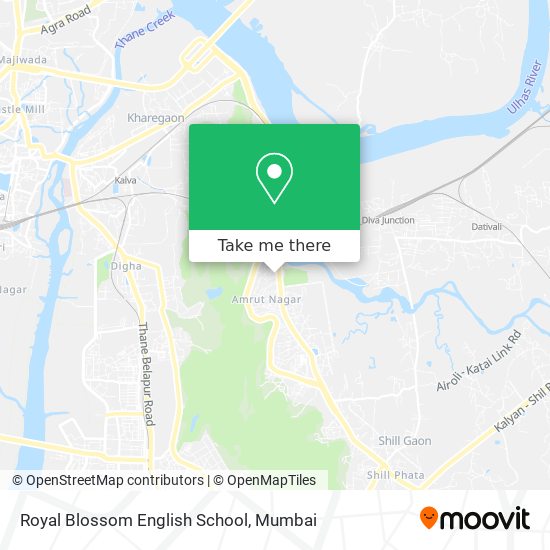 Royal Blossom English School map