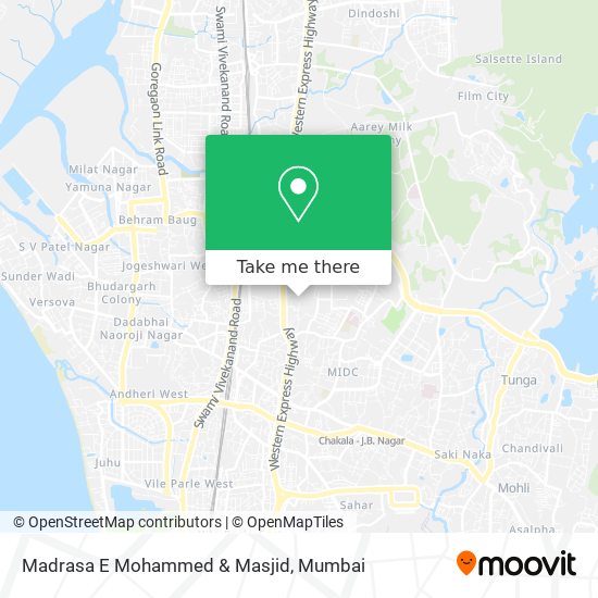 Madrasa E Mohammed & Masjid map