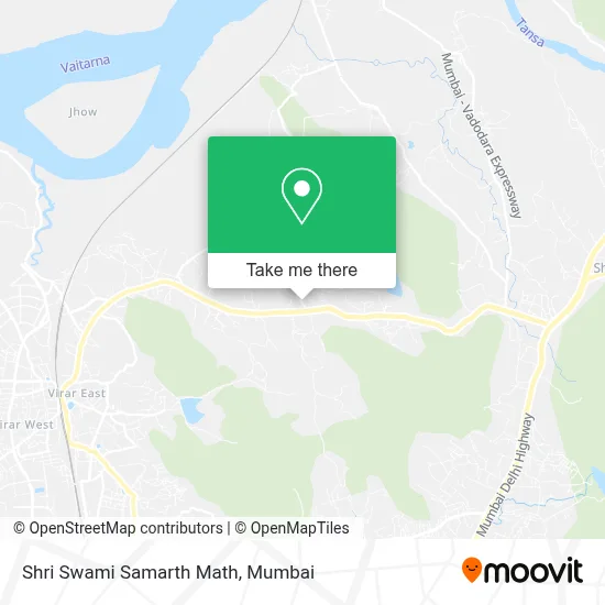 Shri Swami Samarth Math map
