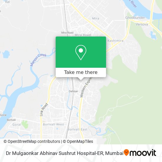 Dr Mulgaonkar Abhinav Sushrut Hospital-ER map