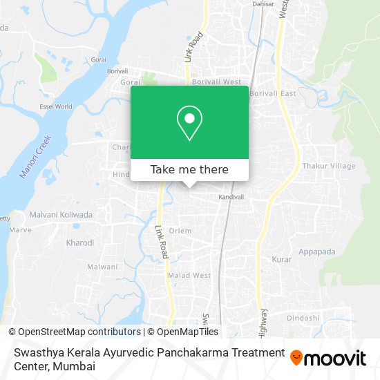 Swasthya Kerala Ayurvedic Panchakarma Treatment Center map
