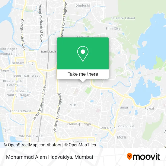 Mohammad Alam Hadvaidya map