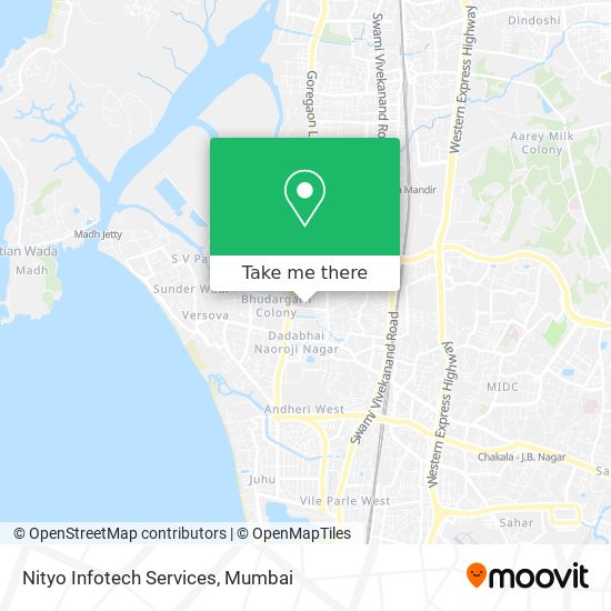 How To Get To Nityo Infotech Services In Versova By Bus Train Or Metro 