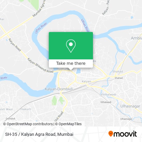 SH-35 / Kalyan Agra Road map