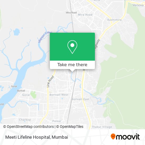 How To Get To Meeti Lifeline Hospital In Dahisar West By Bus Or Train