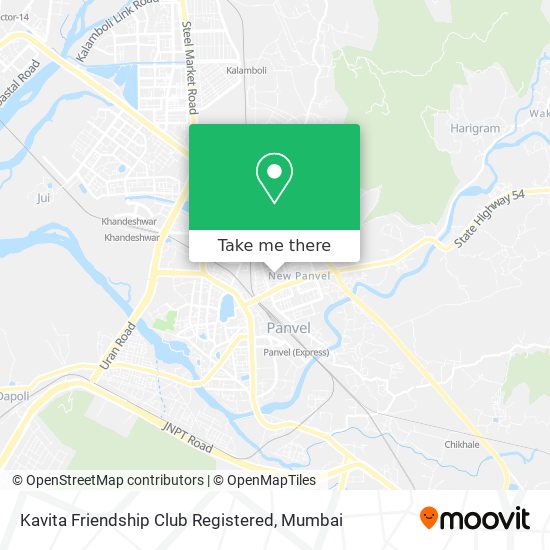 Kavita Friendship Club Registered map