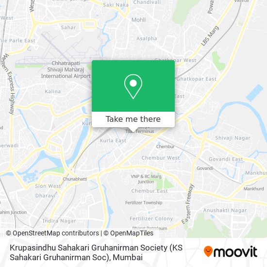 Krupasindhu Sahakari Gruhanirman Society (KS Sahakari Gruhanirman Soc) map