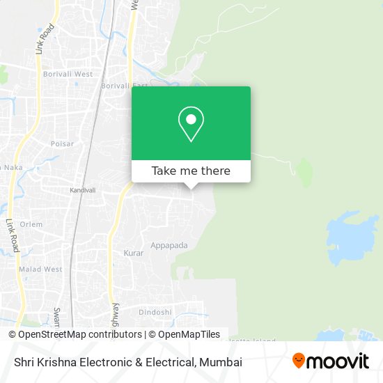 Shri Krishna Electronic & Electrical map