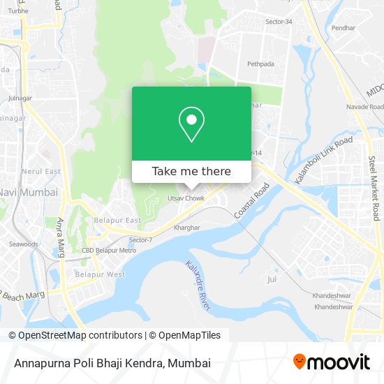 Annapurna Poli Bhaji Kendra map