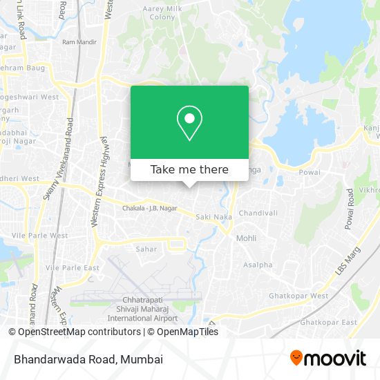 Bhandarwada Road map