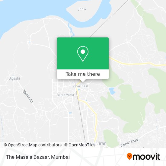 The Masala Bazaar map