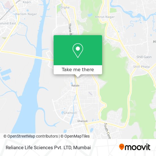 Reliance Life Sciences Pvt. LTD map