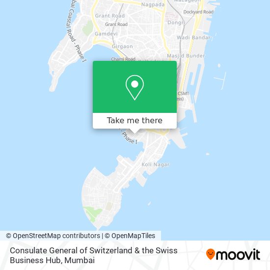 Consulate General of Switzerland & the Swiss Business Hub map