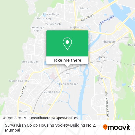 Surya Kiran Co op Housing Society-Building No 2 map