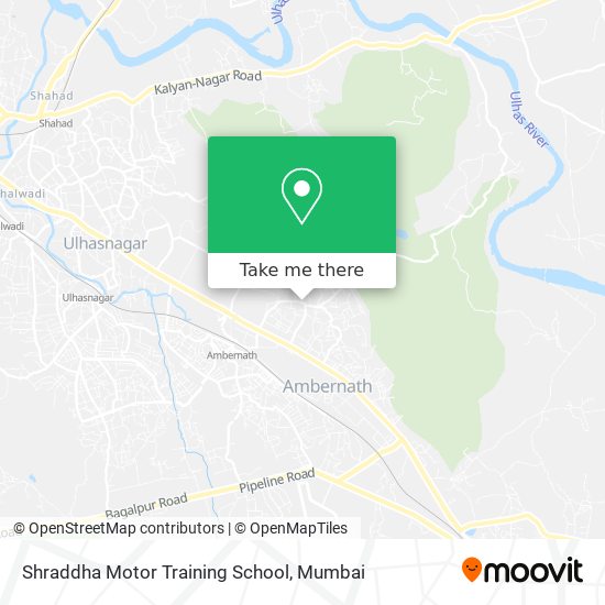 Shraddha Motor Training School map