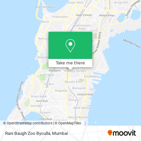 Rani Baugh Zoo Byculla map