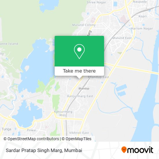 Sardar Pratap Singh Marg map