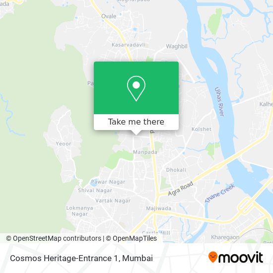 Cosmos Heritage-Entrance 1 map