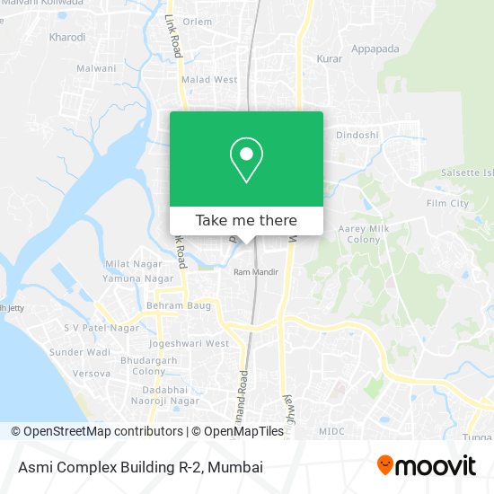 Asmi Complex Building R-2 map