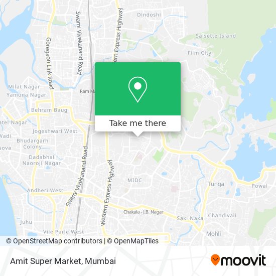 Amit Super Market map