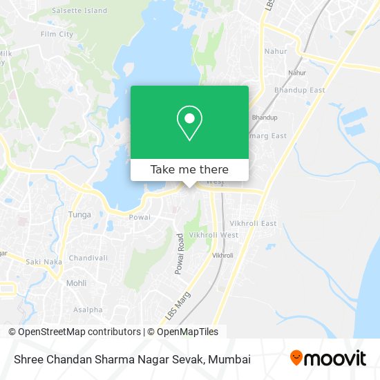 Shree Chandan Sharma Nagar Sevak map