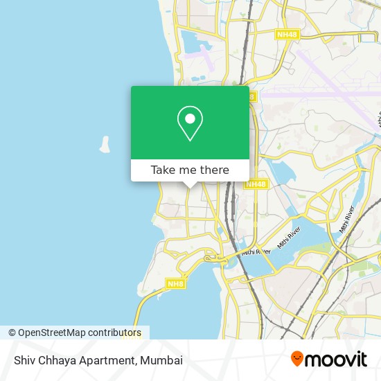 Shiv Chhaya Apartment map