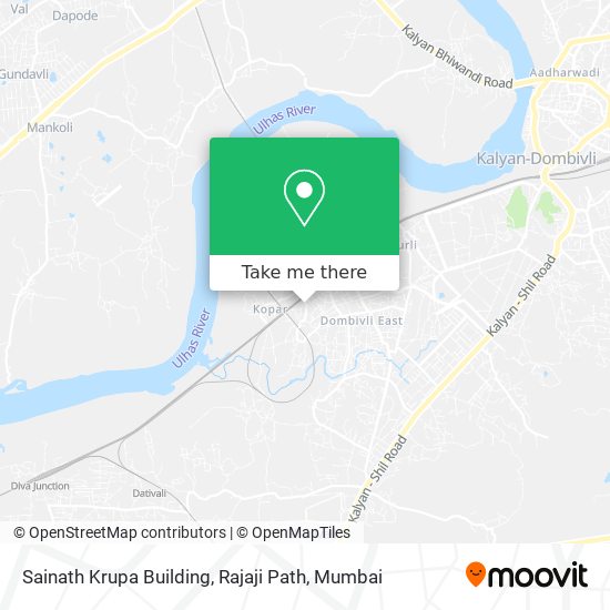 Sainath Krupa Building, Rajaji Path map