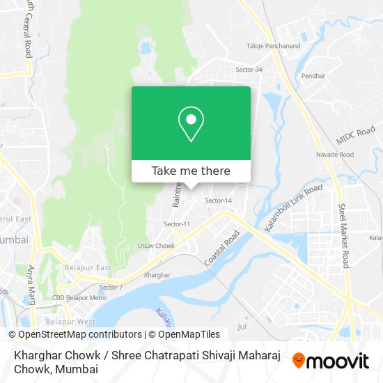 Kharghar Chowk / Shree Chatrapati Shivaji Maharaj Chowk map