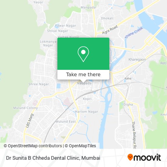 Dr Sunita B Chheda Dental Clinic map