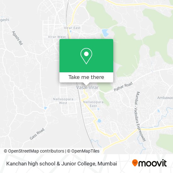 Kanchan high school & Junior College map