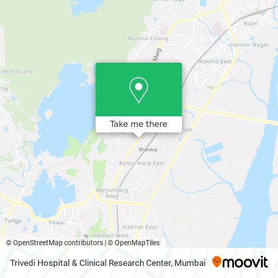 Trivedi Hospital & Clinical Research Center map