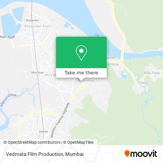 Vedmata Film Production map