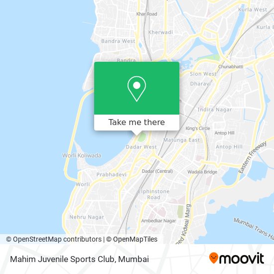 Mahim Juvenile Sports Club map