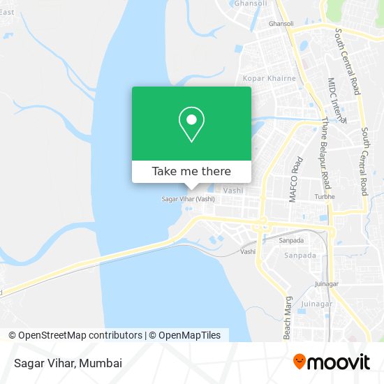 Sagar Vihar map