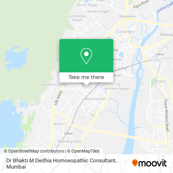 Dr Bhakti M Dedhia Homoeopathic Consultant map