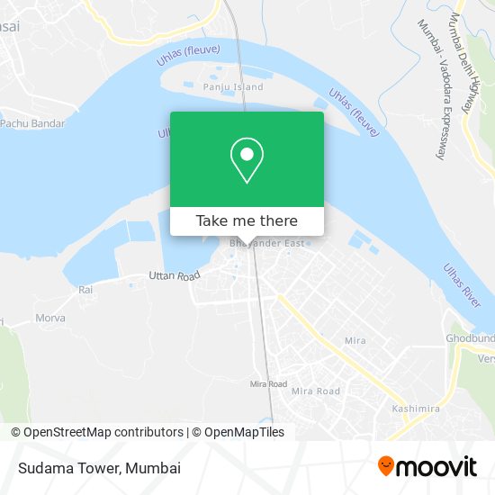 Sudama Tower map