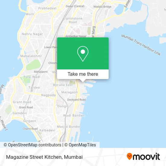 Magazine Street Kitchen map