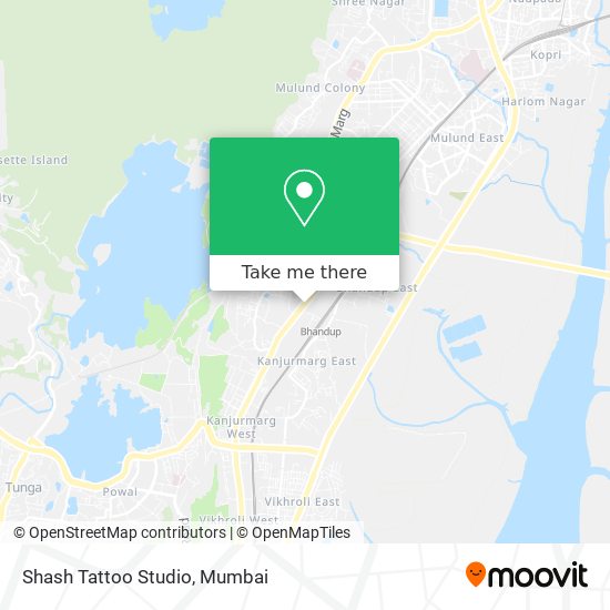 Shash Tattoo Studio map
