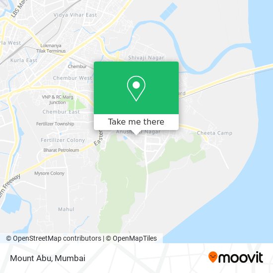 Mount Abu map